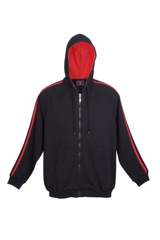 BLACK/red